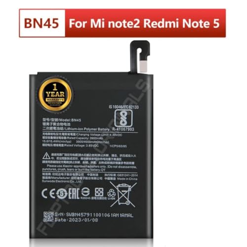 Image of BN45 Battery for Redmi Note 5 Pro Battery with 1 Year Warranty**** (I7)