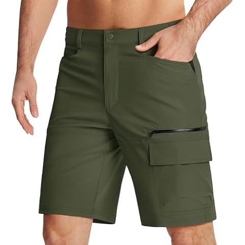 KEFITEVD Quick Dry Outdoor Shorts for Men Cover