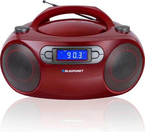 BLAUPUNKT BB18RD BOOMBOX FM PLL / CD MP3 USB RELOJ / ALARMA