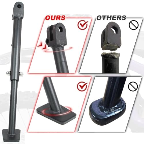 Béquille réglable en aluminium pour SurRon Light Bee et Talaria Sting, support robuste - 5