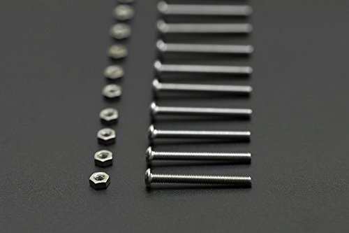 DFRobot 10 sets M3x30 screw low profile hex head cap screw - DIY Maker Open Source BOOOLE