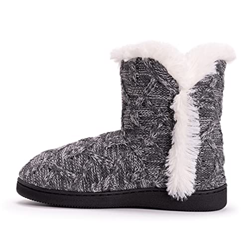 Muk Luks Baby Girls Muk Luksã‚® Women's Cheyenne Slipper, Grey Marl, X-Large Us #TOP3