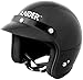 Raider Journey Unisex-Adult Open Face Helmet (Gloss Black, XX-Small)