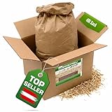 Jumbogras® Rindenmulch Garten Ersatz, aus reinem Häckselgut - pH neutral, unkrautbekämpfend und für sensible Pflanzen geeignet, 100% aus Biomasse mit bodenverbessernden Eigenschaften - MADE IN AUSTRIA