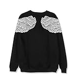 Maisley Neue Tide Pullover Weiße Flügel Sweatshirt Bangtan Boys Suga Jin Jimin Jung Kook J-Hope Rap-Monster V Fans Tops
