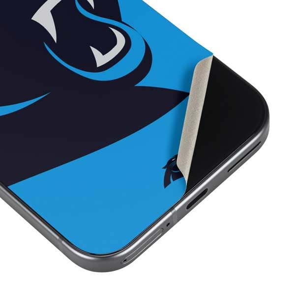 Skinit Decal Phone Skin Compatible with Google Pixel 9a - Officially Licensed NFL Carolina Panthers Large Logo Design