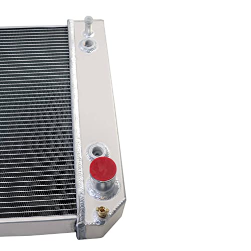 Radrepla 4 Row Aluminum Radiator For 03-09 Chevy Gmc C4500/C5500/C6500 Kodiak/Topkick 6.6L 8.1L Radiador For 05-07 Isuzu Htr 7.8L Crossflow Radiators, 2003 2004 2005 2006 2007 2008 2009 #TOP7
