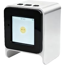 Mini AI Voice chatbot | Companion Robot,Large AI Model,1 inch Smart Color Screen,with Wi-Fi,Voice Control,Emotional Interaction,Voice cloning,Television Design,multilingual White