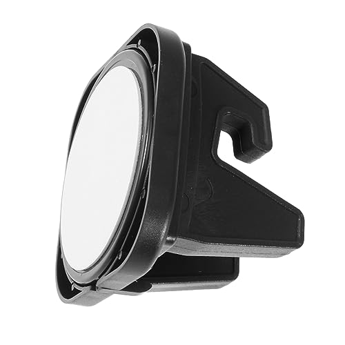 Supporto Auto Smartphone silicone Antiscivolo con Base Rotante per Auto Suv e Montaggio e Facile su Nero