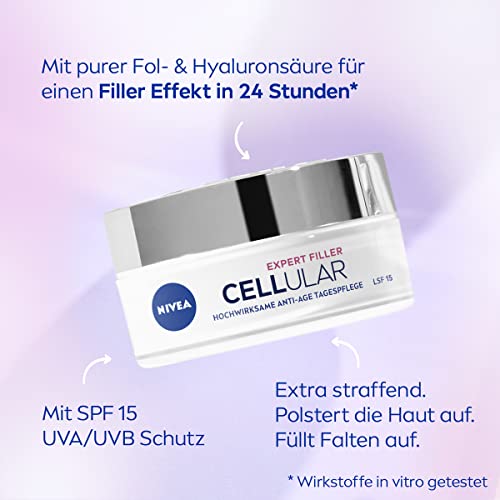 Nivea Cellular Expert Filler Tagescreme mit LSF 15 für alle Hauttypen