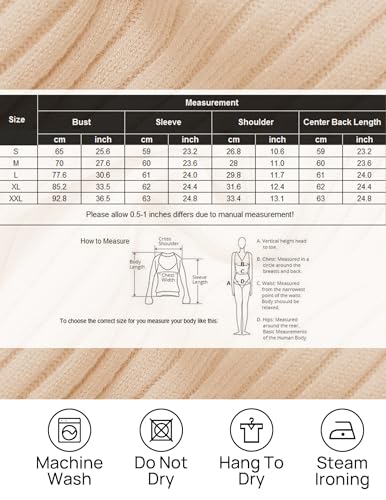Image of Zeagoo Sweaters for Women Fall Long Sleeve V Neck Sexy Ribbed Knit Sweater Slim Fit Solid Basic Casual Tops