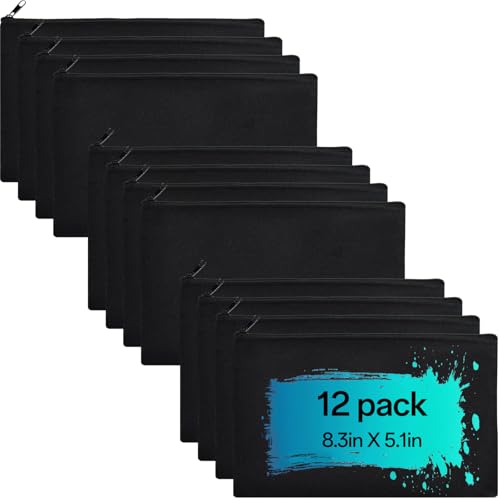 Canvas Zipper Pouch Organizer