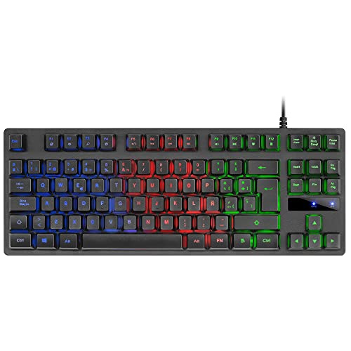 Mars Gaming Teclado MK02 H-Mechanical Red Black