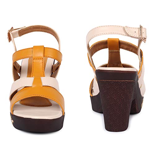 Image of Longwalk Women's & Girls' Fashion Sandal Comfortable Heel Party Wedge Sandals