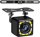 HD Backup Camera Night Vision - Reverse Camera for Car - Waterproof Universal OEM Auto Back Up Car Rear View Camera for Pickup Trucks SUVs RVs Vans - Super Wide Angel 149 Degrees - High Definition