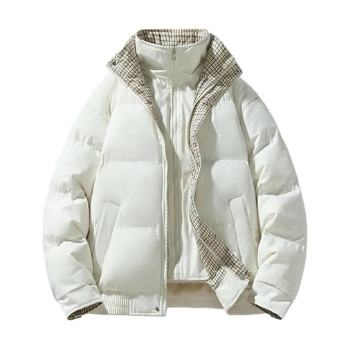 Chaqueta acolchada gruesa y cálida de dos piezas para invierno
