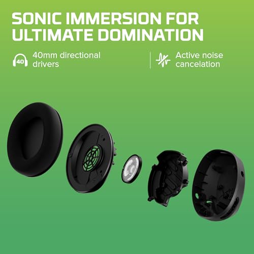 CloudX Stinger II Core, Cuffie da Gaming, Connessione Cablata a 3,5mm, Telaio in Plastica, Cuscinetti in Memory Foam Rivestiti in Tessuto, Comandi sul Padiglione, Adatto per Xbox, Bianco - Cuffia gaming - Immagine 2