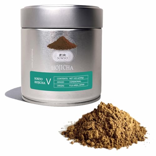 Té hojicha ceremonial en polvo 100 g miniatura 1