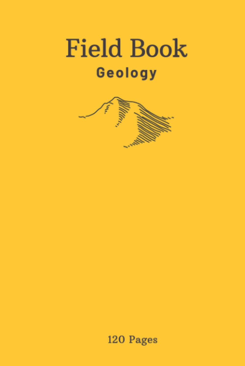 Geology Field Book - Hard Cover: 120 page field book with dot graph paper