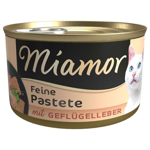 MIAMOR - Geflügelleber Pastete für Katzen