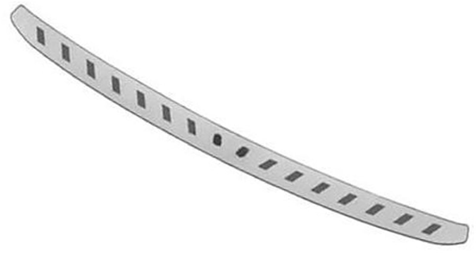 for BMW, X3 IX3 2018-2022 Rear Trunk Rearguards Bumper Outer Sill Protector Guard Cover Stainless Steel Plate Rear Bumper Protector(Silver)