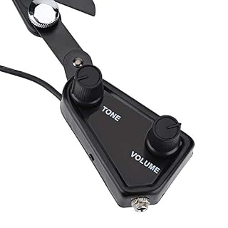 Micro guitare, micro noir avec accordeur de volume et de tonalité Micro magnétique 12 trous avec kit d’accordeur de… - Les Beatles, Paul McCartney, John Lennon, RIngo Starr, George Harrison Micro guitare, micro noir avec accordeur de volume et de tonalité Micro magnétique 12 trous avec kit d'accordeur de… – Image 5
