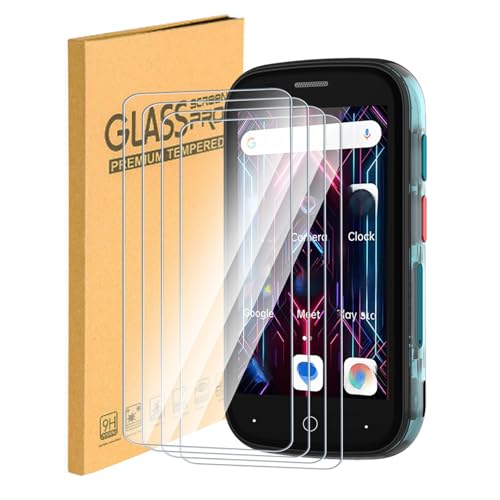 Unihertz Jelly Star�Ή������K���X�X�N���[���v���e�N�^�[ �d�x9H�A�E���g���N���A�A���h�~�A�\��t���ȒP�A�P�[�X�t�����h���[�A�^�b�`�Z���V�e�B�u 4���p�b�N