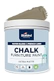 BLUEBIRD Chalk Furniture Paint - 500 ML / 16.9 fl oz for Furniture, Home Décor,...