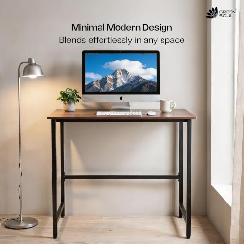 Image of Green Soul Begin Office Desk and Study Table| Computer Table for Home pc for Students and Adults |1-Year Assurance | Rolex Dark