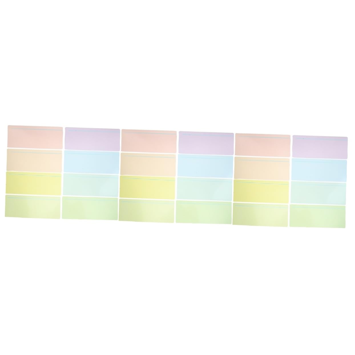 jojofuny 3 Set Striscia Luminosa Di Aiuto Alla Lettura Divisori Adesivi Etichette Adesive Segnalibri Bookmark Strisce Di Lettura Guidata Evidenzia Le Strisce Di Lettura Pvc 8 Pezzi*3