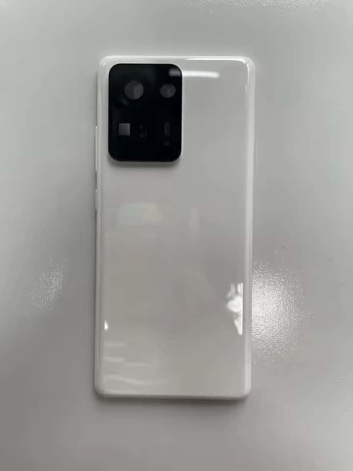 YOOOKOOO Compatible Rear Back Cover for Xiaomi Mix 4 – Battery Door Housing Replacement Part (Black with Lens)