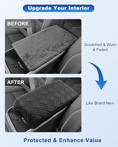 Image of CDEFG for 2025 2026 GMC Terrain Accessories Center Console Cover Armrest Cover, for 2025 2026 GMC Terrain (Elevation, AT4, Denali) Middle Console Pad Arm Rest Protector