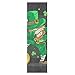 Simpatico Trifoglio Tamponando Foglie Skateboard Grip Tape Adesivo Nastro Grip Foglio Lungo Antiscivolo No Bolle Scooter Carta Vetrata per Longboard 84 x 23 cm