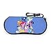 Produktbild My Little Po-ny Premium Unisex Brillenetui Tragbare Reise-Reißverschluss-Sonnenbrillenbox mit Reißverschluss und robustem Karabiner