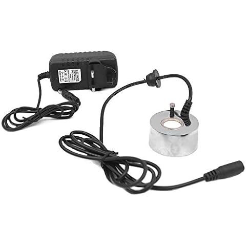 Wandou 24V Ultrasonic Mist Maker Fogger with Power Adapter,Silver Fish Reptile Tank Mister Fogger Fountain Pond Air Humidifier Atomizer(UK Plug) Cover
