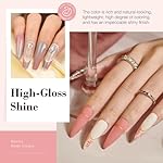 AZUREBEAUTY 31 Pcs Dip Powder Nail Kit 20 Colors Glitter Nude Brown Pink White Gray Dip Powder Liquid Set with Top/Base Coat Activator for French Nails Art Manicure DIY Salon Women Valentine's Gift - Image 3