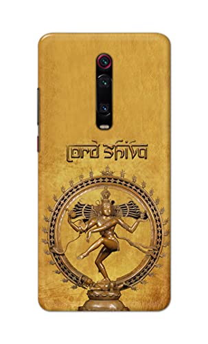 Image of PRINTFIDAA Lord Shiva As Nataraj Printed Designer Hard Case for Redmi K20 / K20 Pro Back Cover -(e) RPM1004