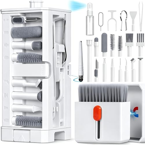 32 in 1 Cell Phone Cleaning kit with Charging Port Cleaner,Stylus Pen,SIM Tool,Keyboard...