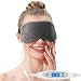 Aroma Season USB Heating Lavender Steam Eye Mask, Relieve Belpharitis, Stye, Dry Eyes, Tired Eyes, Puffy Eyes (Gray)