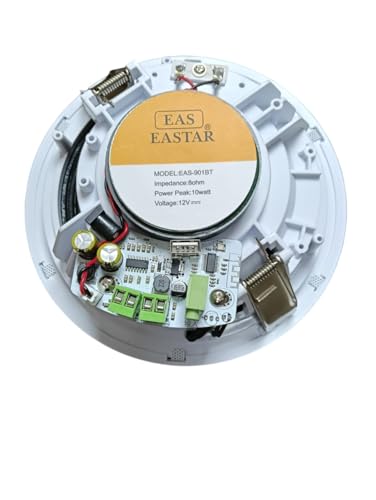 Image of kh Bluetooth Ceiling Speaker Home Recessed System 10 Watts Suitable for Home,Office,Schools,Hospital and Shops (Ceiling Speaker Pack 1)