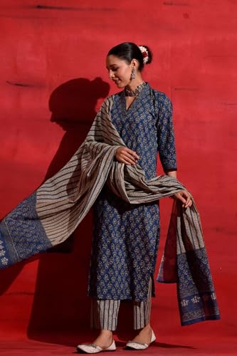 Image of Kalaanj Women Women Rayon Blend Kurta Set