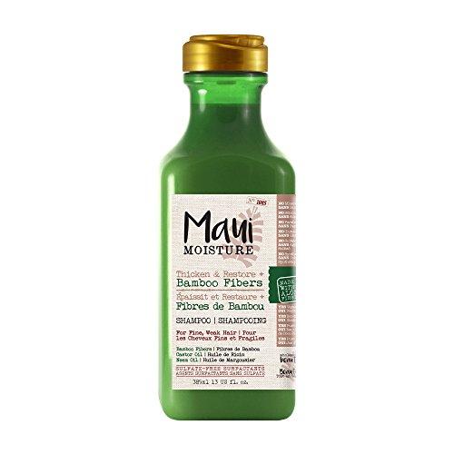 Maui Moisture Thicken & Restore + Bamboo Fibers Shampoo, 385ml