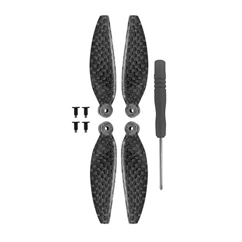 Leoie RC Drone Propellers Foldable Paddle Blades Carbon Fiber for DJI Mavic Mini Drone Replacement Remote Control Airplane DIY Accessories 1 pair