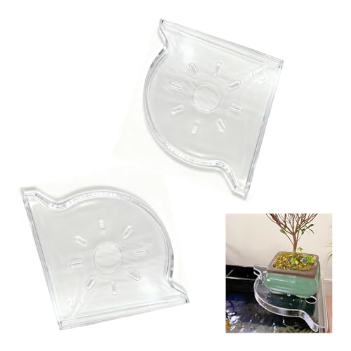 2 Pcs Fish Tank Corner Storage, Corner Organizer for...