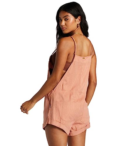 Image of Billabong Women's Wild Pursuit Cotton Twill Blend Romper