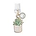ELISE & FONDA CP103 USB Charging Port Anti Dust Plug Little Potted Plant Cactus Pendant Phone Charm for iPhone 11/ XS MAX/XR/X/8 Plus/7/6S/7/SE iPad iPod