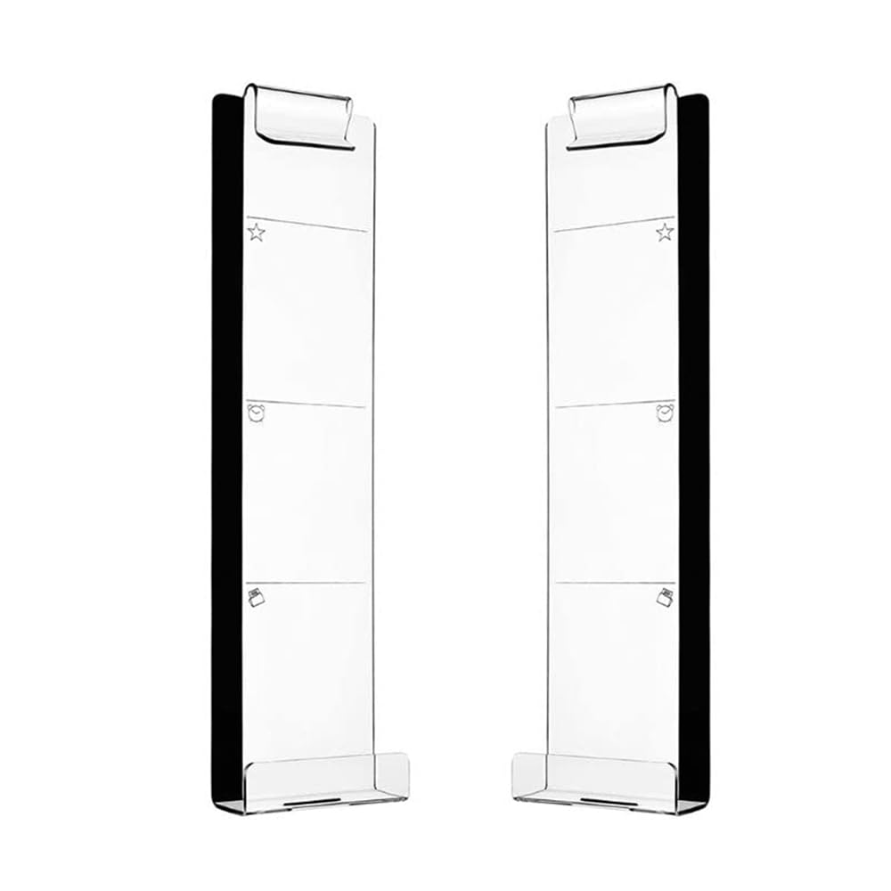 Namvo Acrylic Computer Message Board Computer Screen Message Board Office Monitor Side Note Memo Transparent Side Panel Monitor Note Board