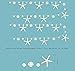 Decor365 White Finger Starfish Sea Shell Garland Ocean Coastal Nautical Party Decoration Starfish Cutouts Hanging Bunting Banner Under The Sea Mermaid Wish Birthday Beach Wedding Decor