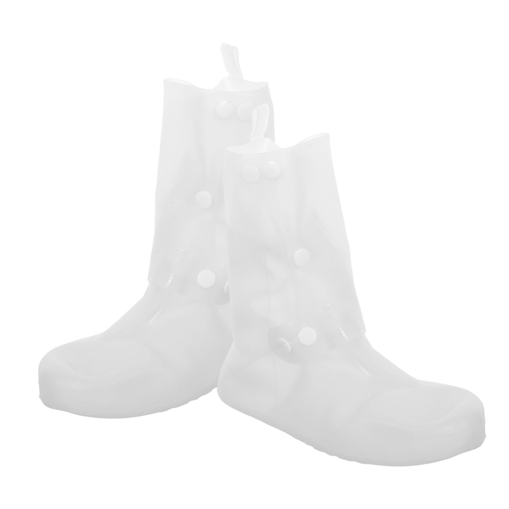 Baluue 2 Pares De Cubrezapatos Impermeables Para Jóvenes Protectores De Zapatos Funda Impermeable Para Protector De Zapatos Poncho De Pvc