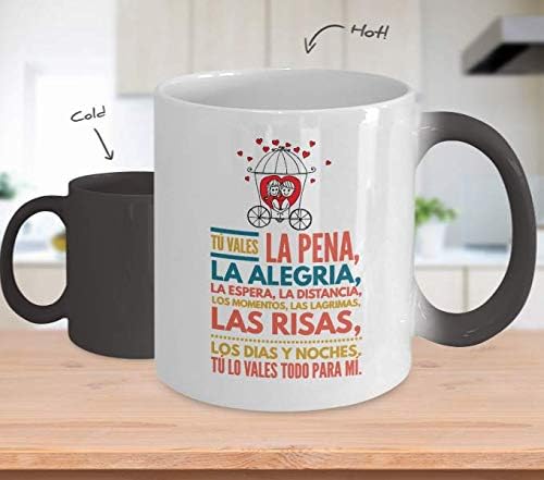 Miniatura 2 de Regalo para esposo Taza de café para esposa Perfecto regalo para graduados, profesionales y estudiantes Vaso con afirmaciones positivas, persona